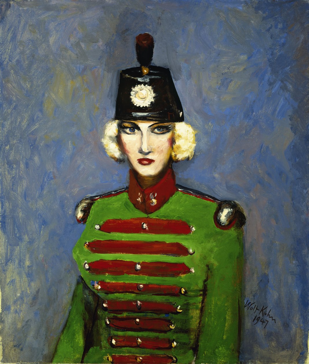 cheerleader av Walt Kuhn
