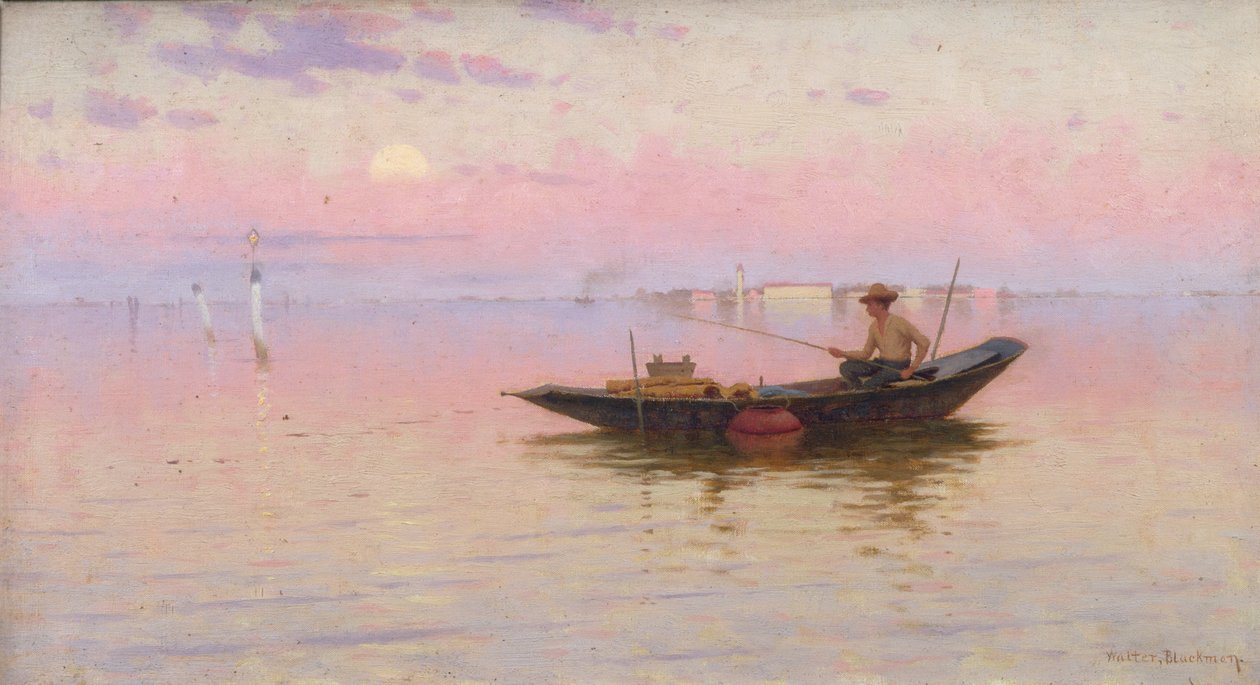 Kväll i Venedig av Walter Blackman