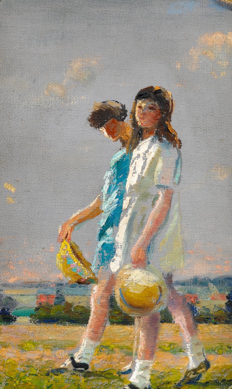 Studier för ?The Inseparables? II av Walter Bonner Gash