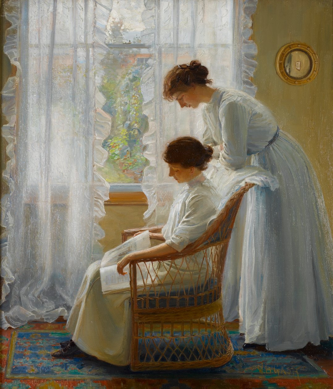 Den nya boken, ca 1912 av Walter Bonner Gash