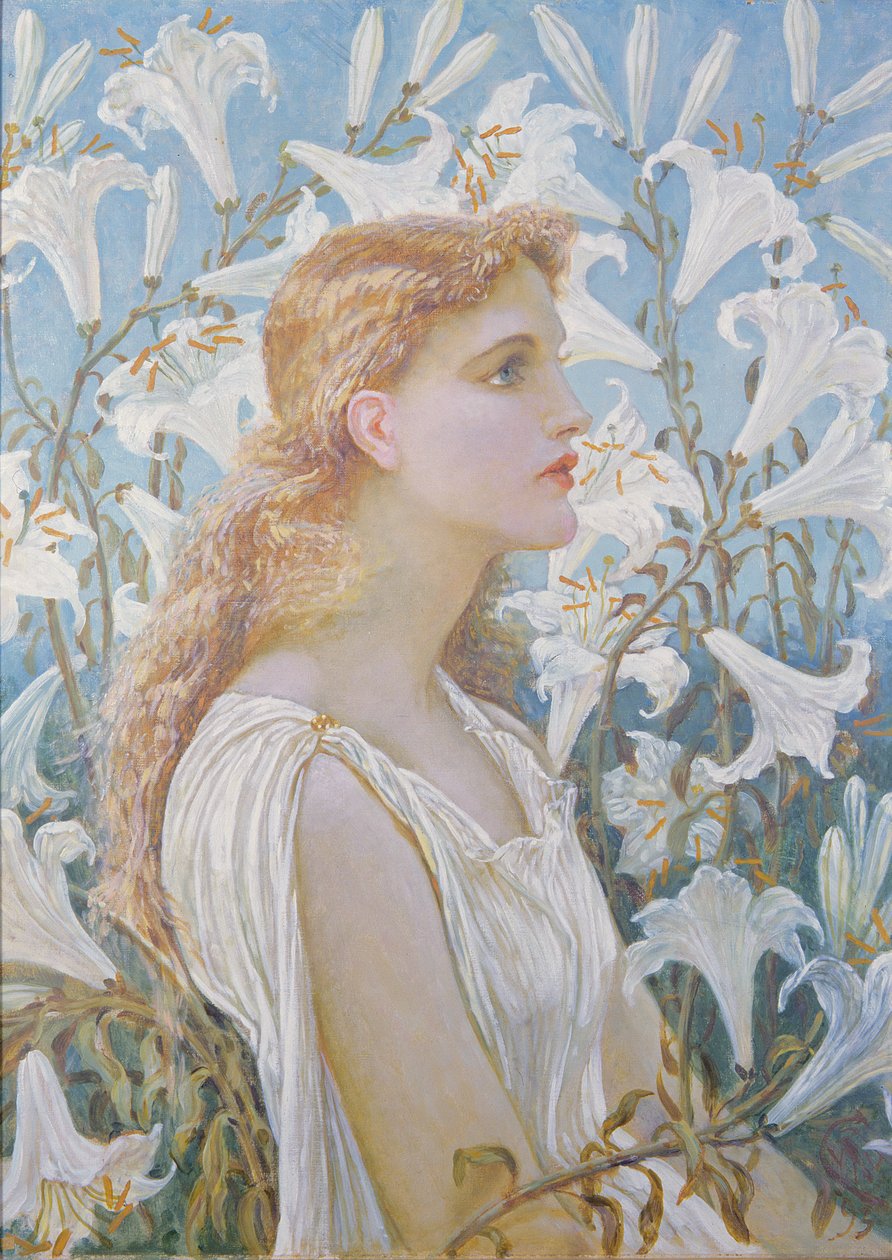 Liljor, 1893 av Walter Crane