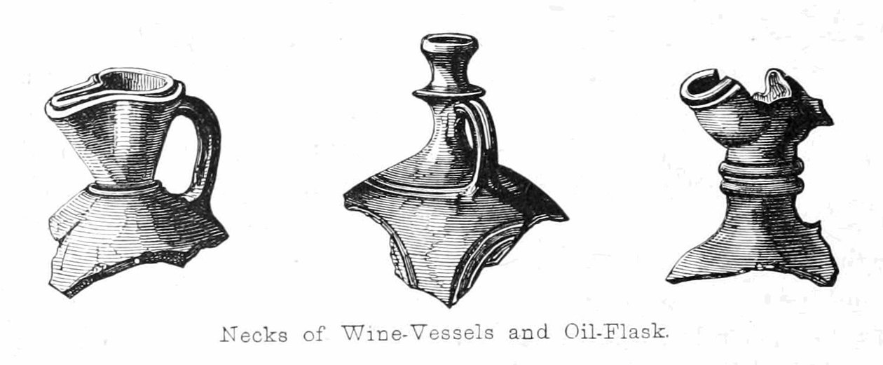 Necks of Wine-Vessels and Oil-Flask av Walter Crane