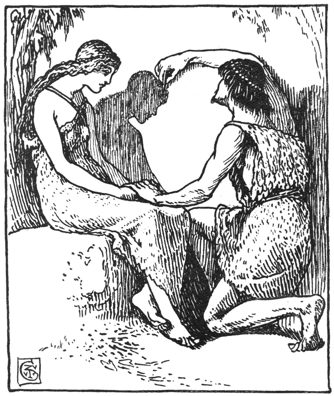 The Origin of Outline av Walter Crane