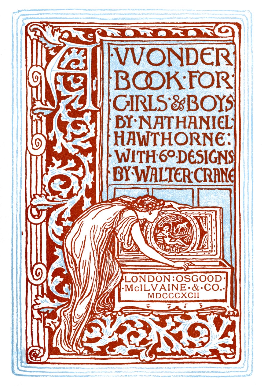 Underbar bok för flickor och pojkar av Walter Crane