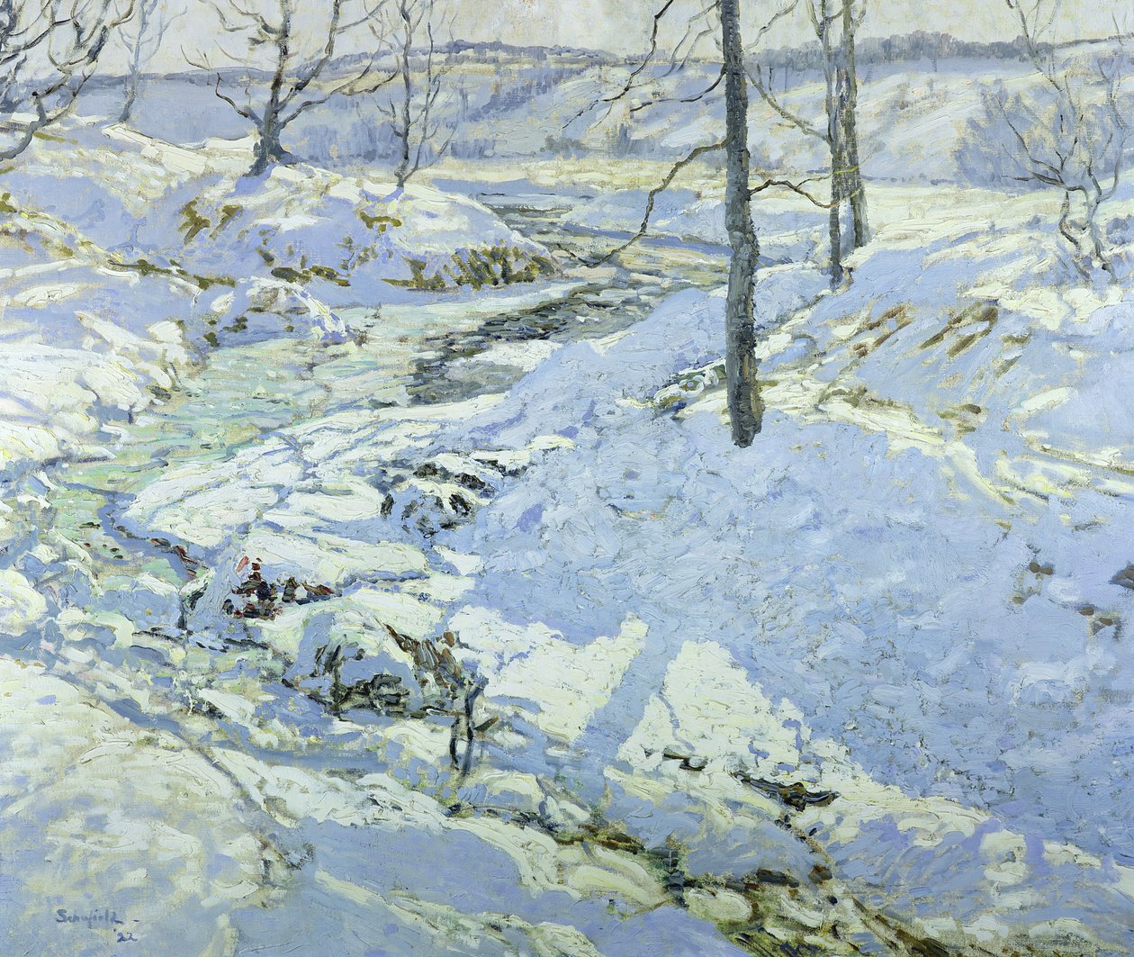 Morgonljus, 1922 av Walter Elmer Schofield