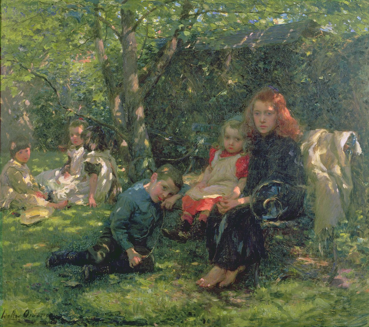 Sommartid, 1901 av Walter Frederick Osborne