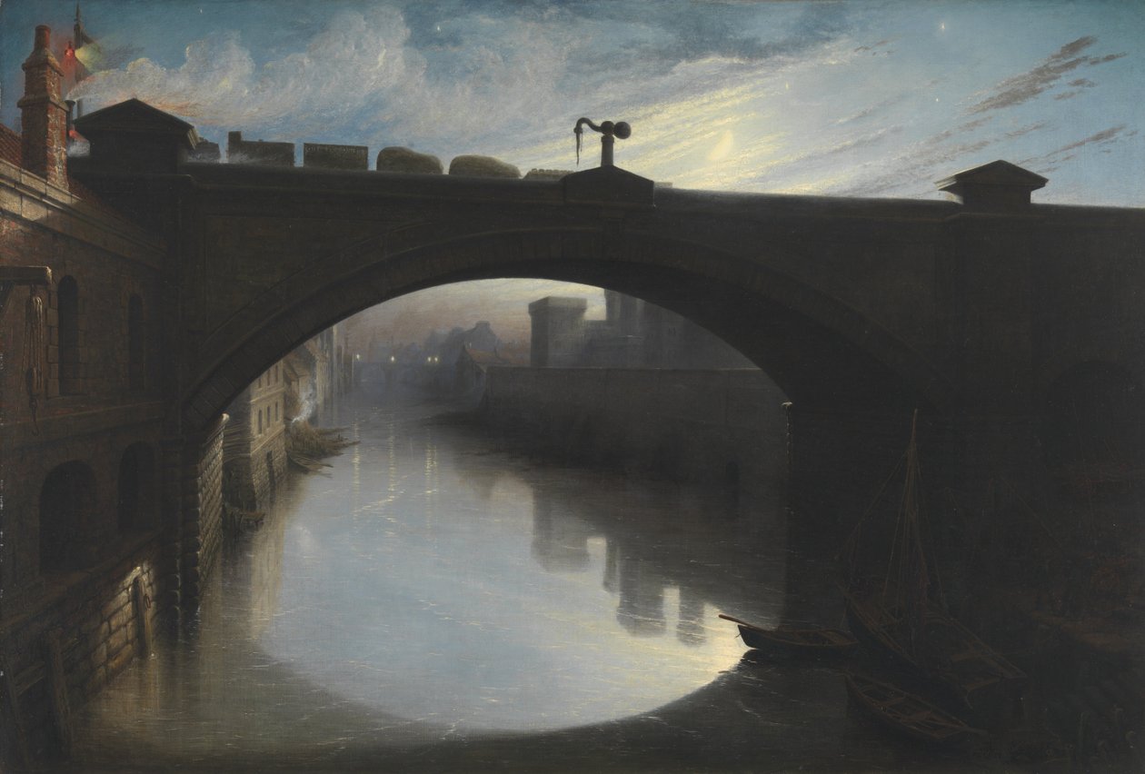 Railway Bridge over the River Cart, Paisley av Walter Hugh Paton
