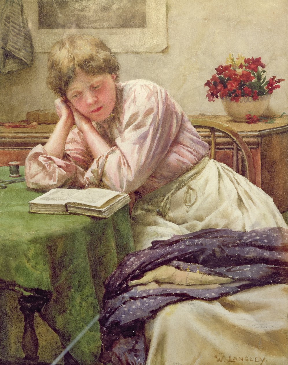 En lugn läsning av Walter Langley
