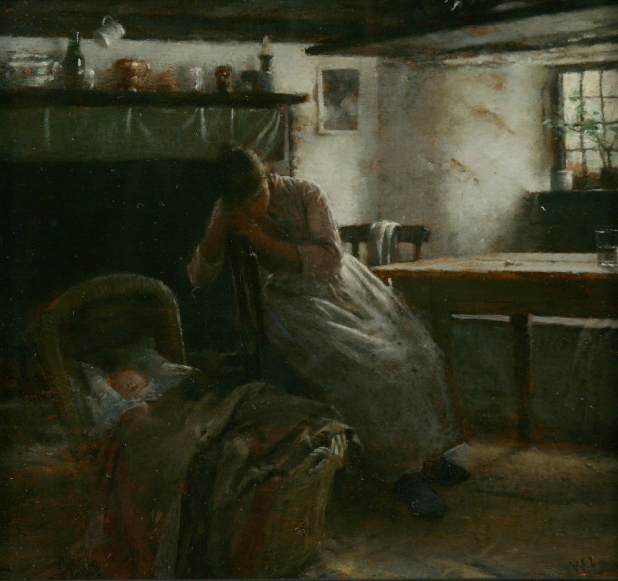 Dagdrömmar, eller moderskap av Walter Langley