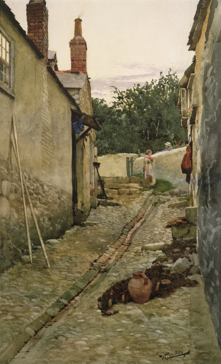 Gossips av Walter Langley