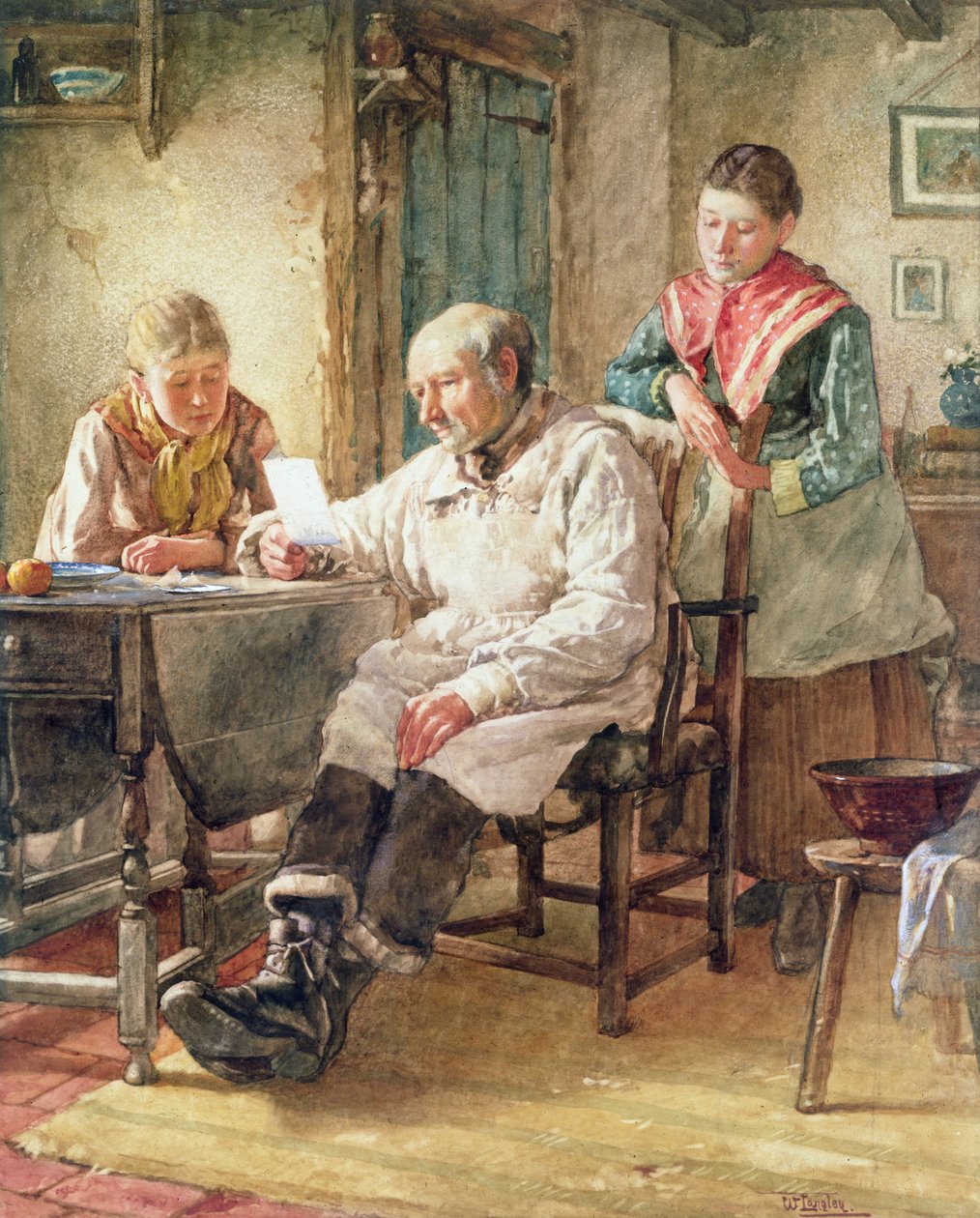 Morgonposten av Walter Langley