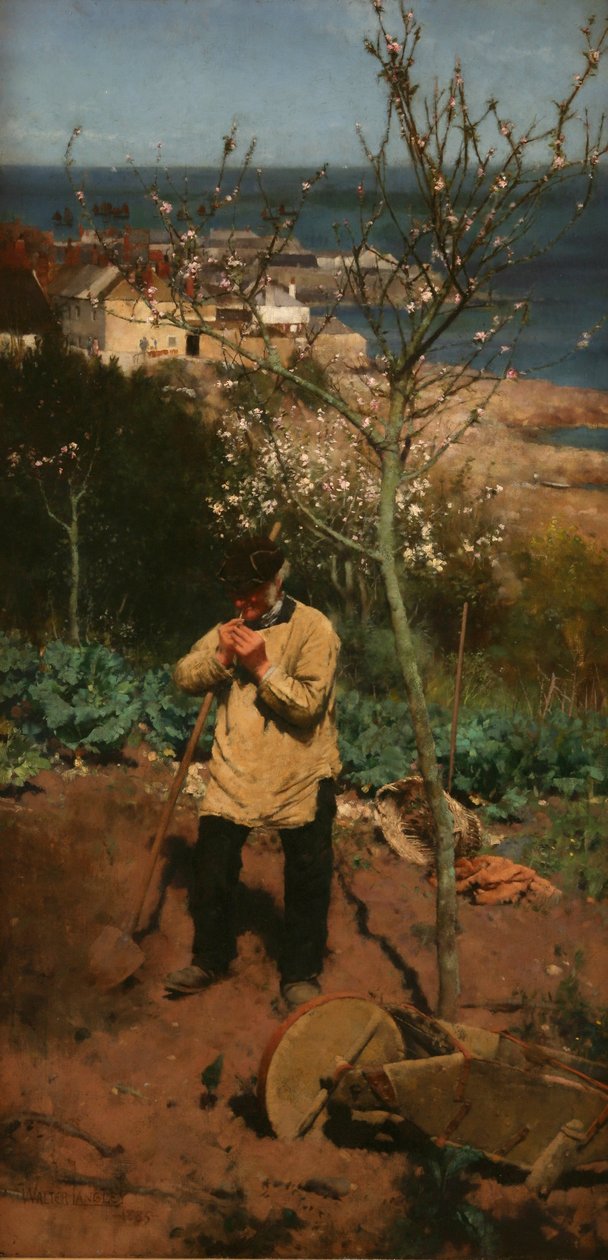 Den soliga södern, 1885 av Walter Langley