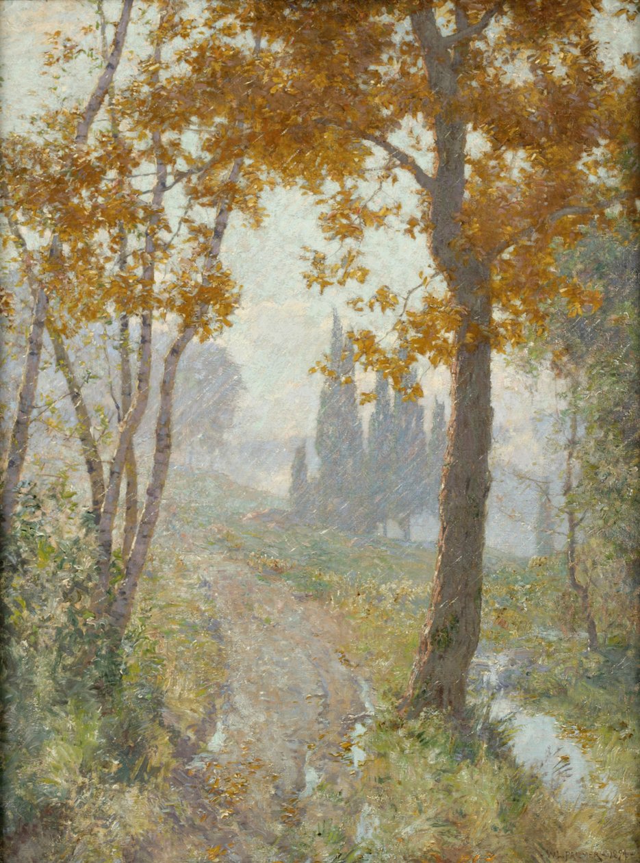 Slutet på duschen, 1894 av Walter Launt Palmer