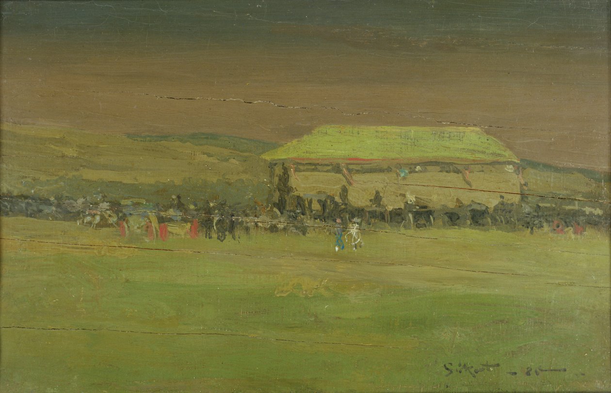Dieppe-tävlingar, 1885 av Walter Richard Sickert
