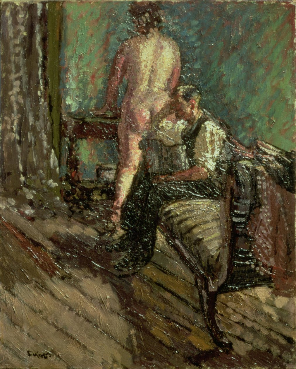Hemliv, Camden Town av Walter Richard Sickert