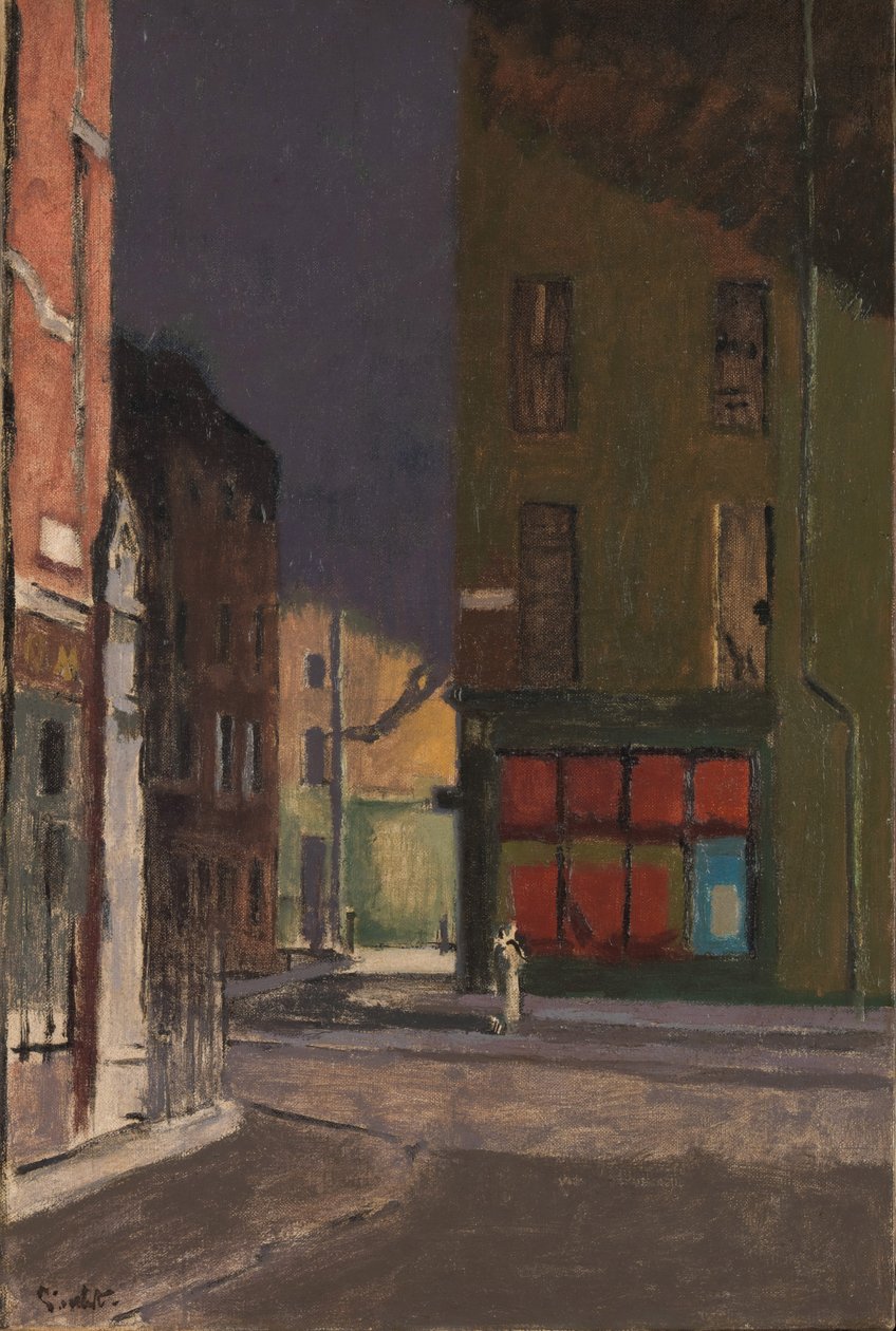 Maple Street, London, ca 1915-23 av Walter Richard Sickert