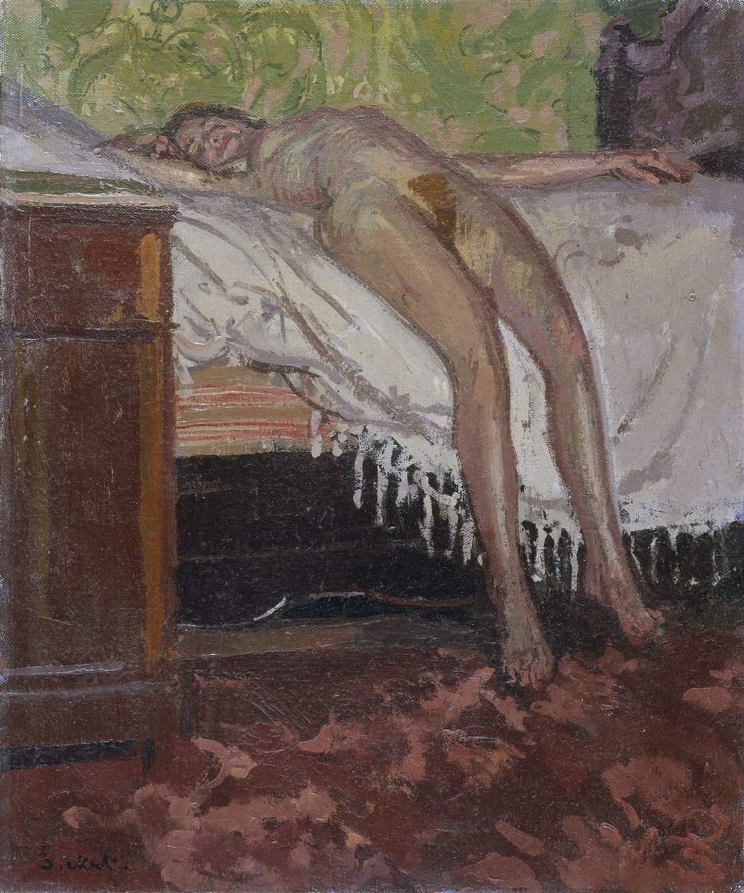 Liggande naken av Walter Richard Sickert