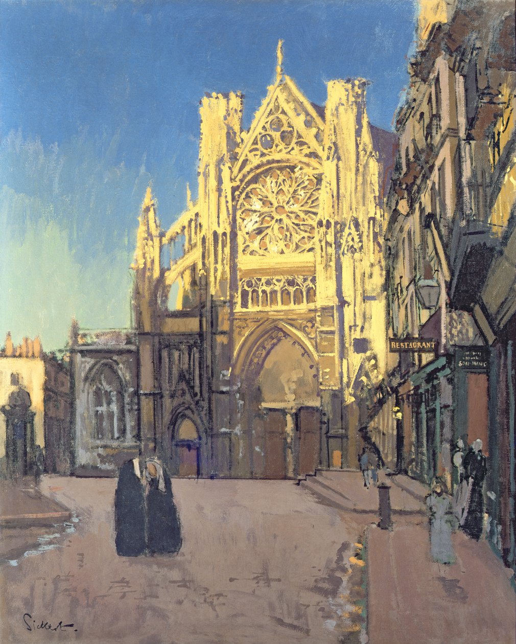 St Jacques, Dieppe av Walter Richard Sickert