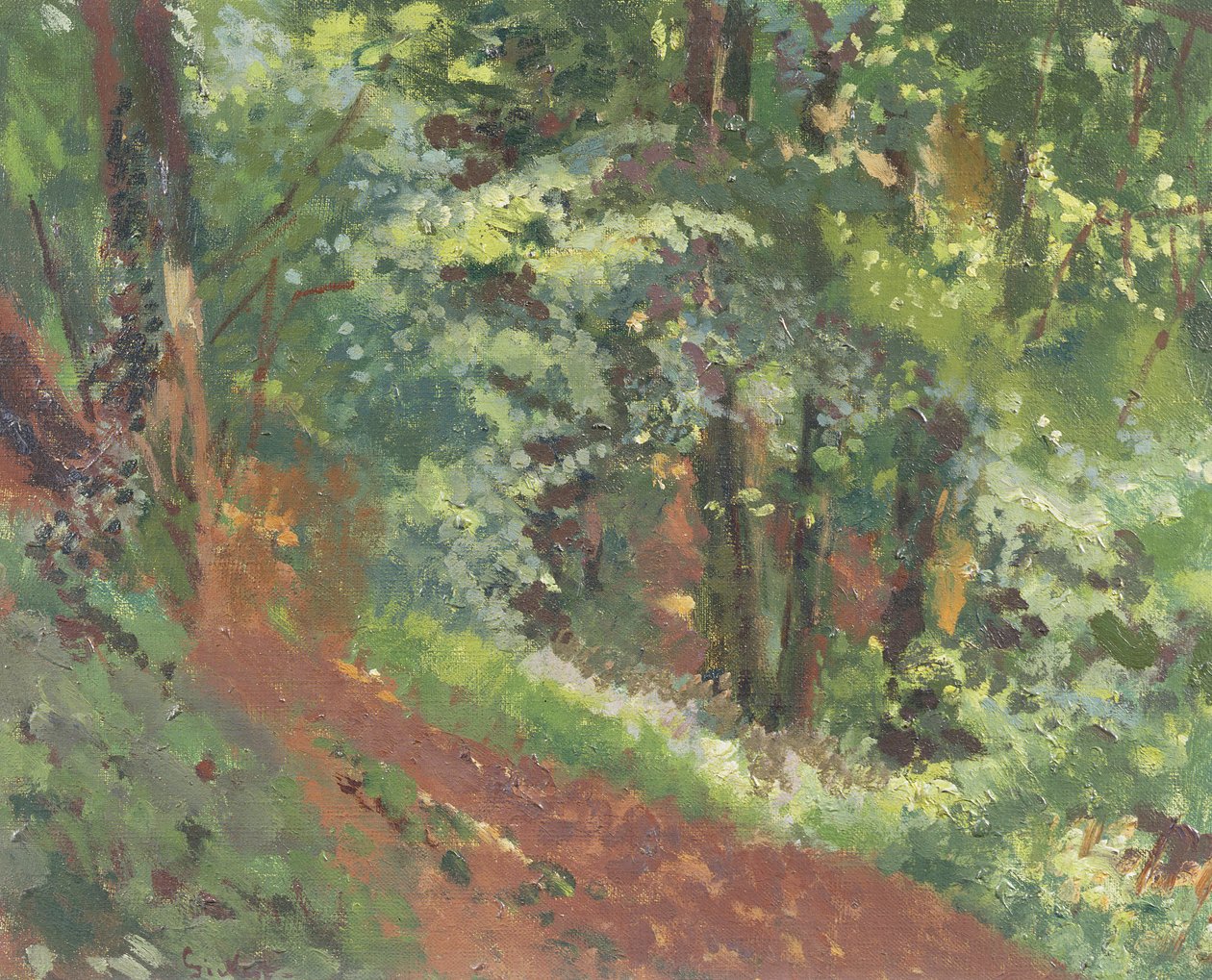 Skogen av Arques, 1913-14 av Walter Richard Sickert