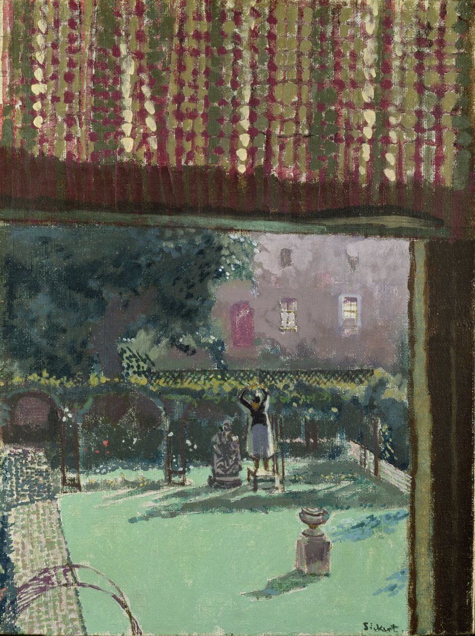 Kärlekens trädgård (Laineys trädgård), ca 1930 av Walter Richard Sickert