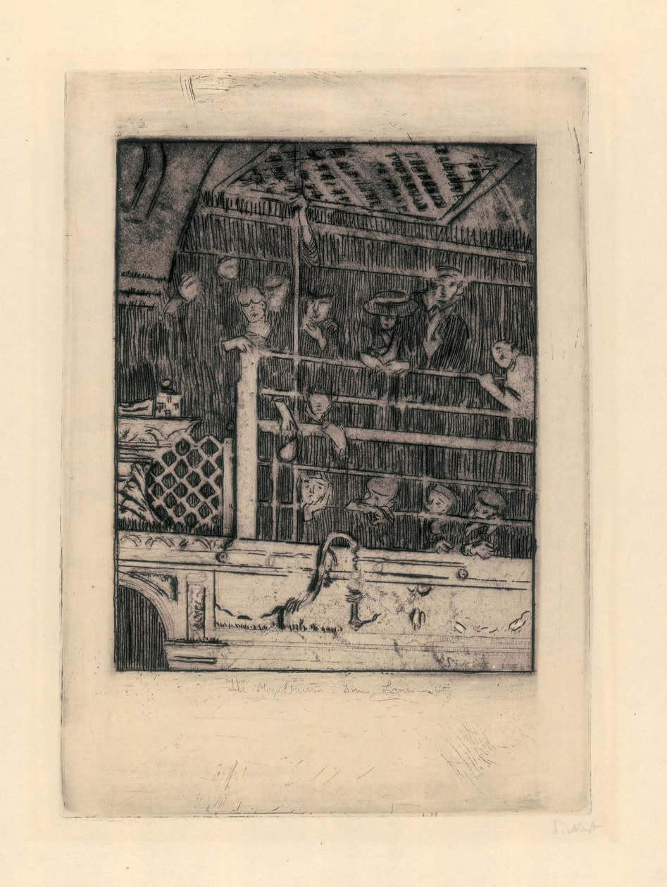 The Old Mogul Tavern, 1908 (etsning och akvatint) av Walter Richard Sickert