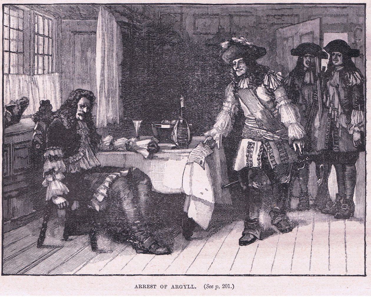 Arrestering av Argyll AD 1661 av Walter Stanley Paget