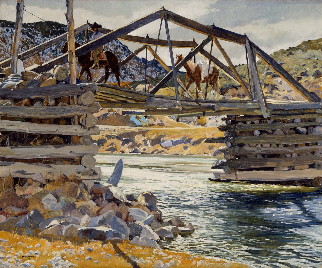 Korsar Rio Grande, ca 1914-31 av Walter Ufer