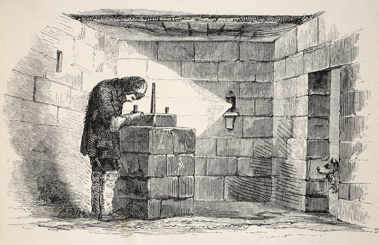 Observatoriets interiör, 1859 av Walter William May