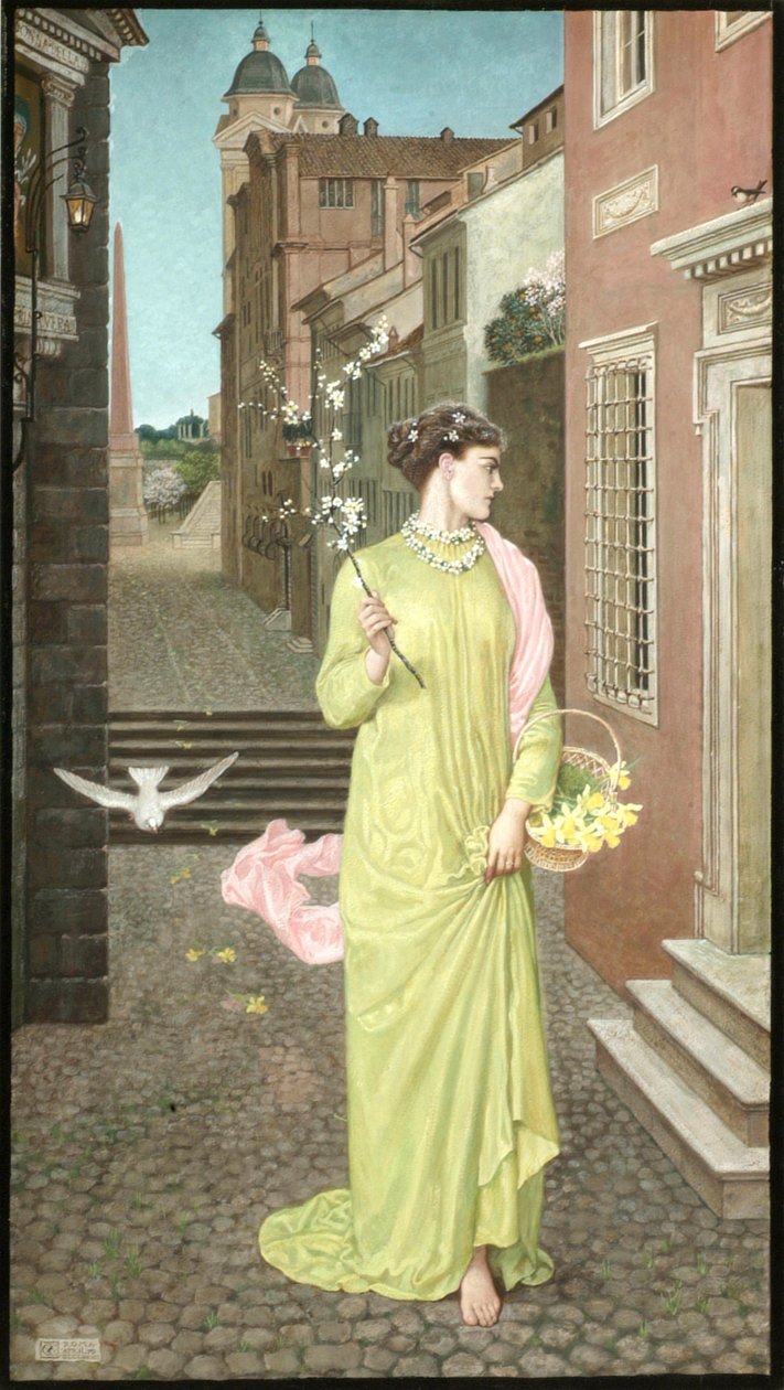 En vårherald av Walter Crane