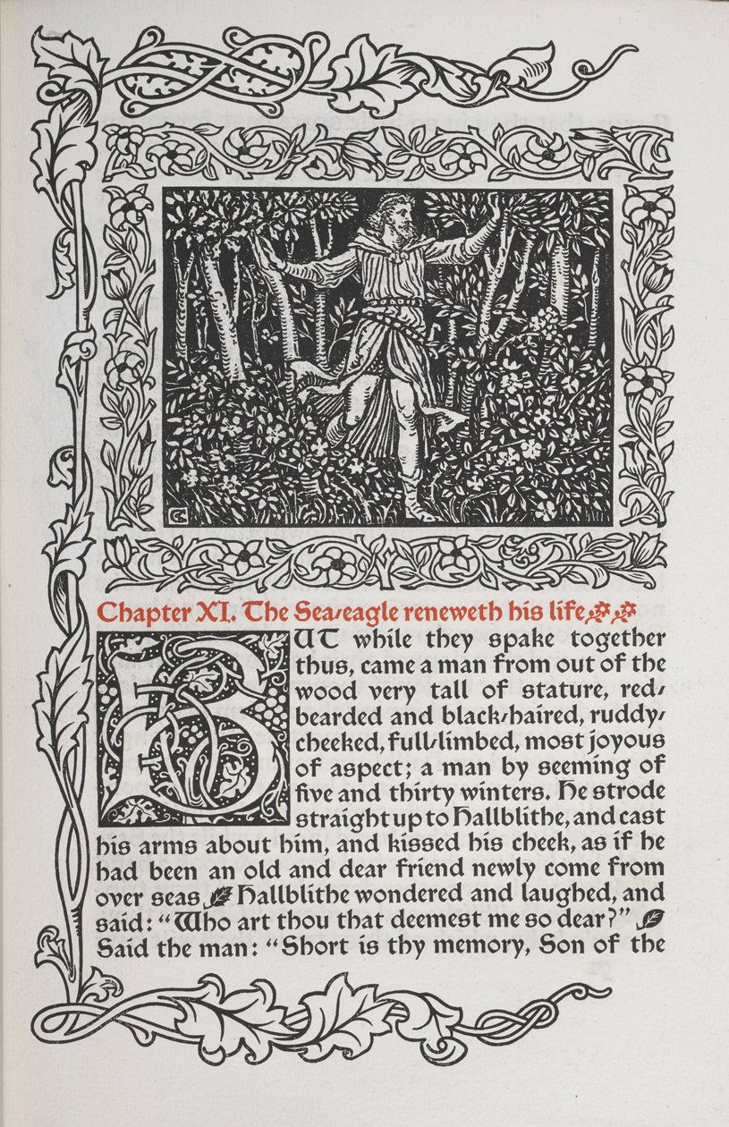 Kapitel XI. Havsörnen förnyar sitt liv. av Walter Crane