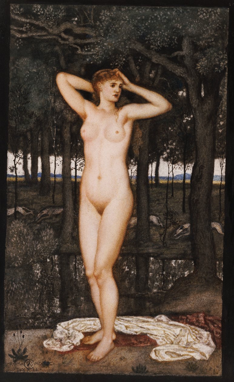 Diana vid badet, 1872 av Walter Crane