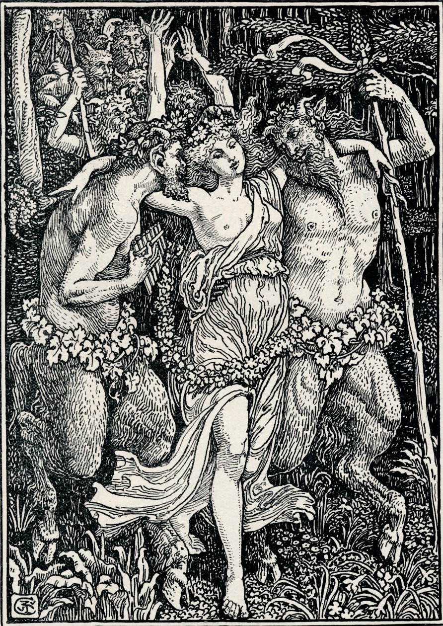 Illustration för Faerie Queene, c1890, 1897 av Walter Crane