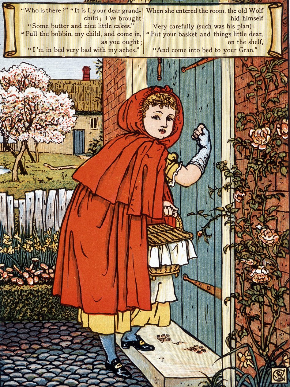 Rödluvan, av John Lane, Walter Crane