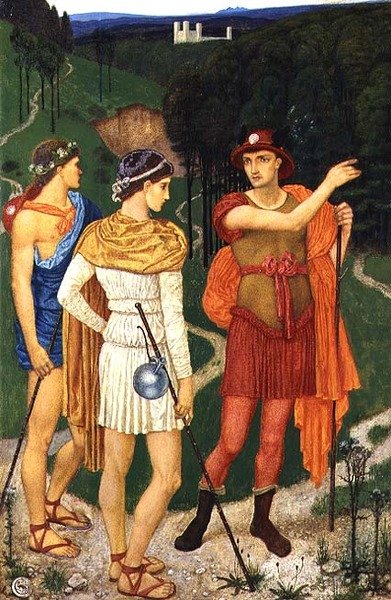 De tre vägarna av Walter Crane