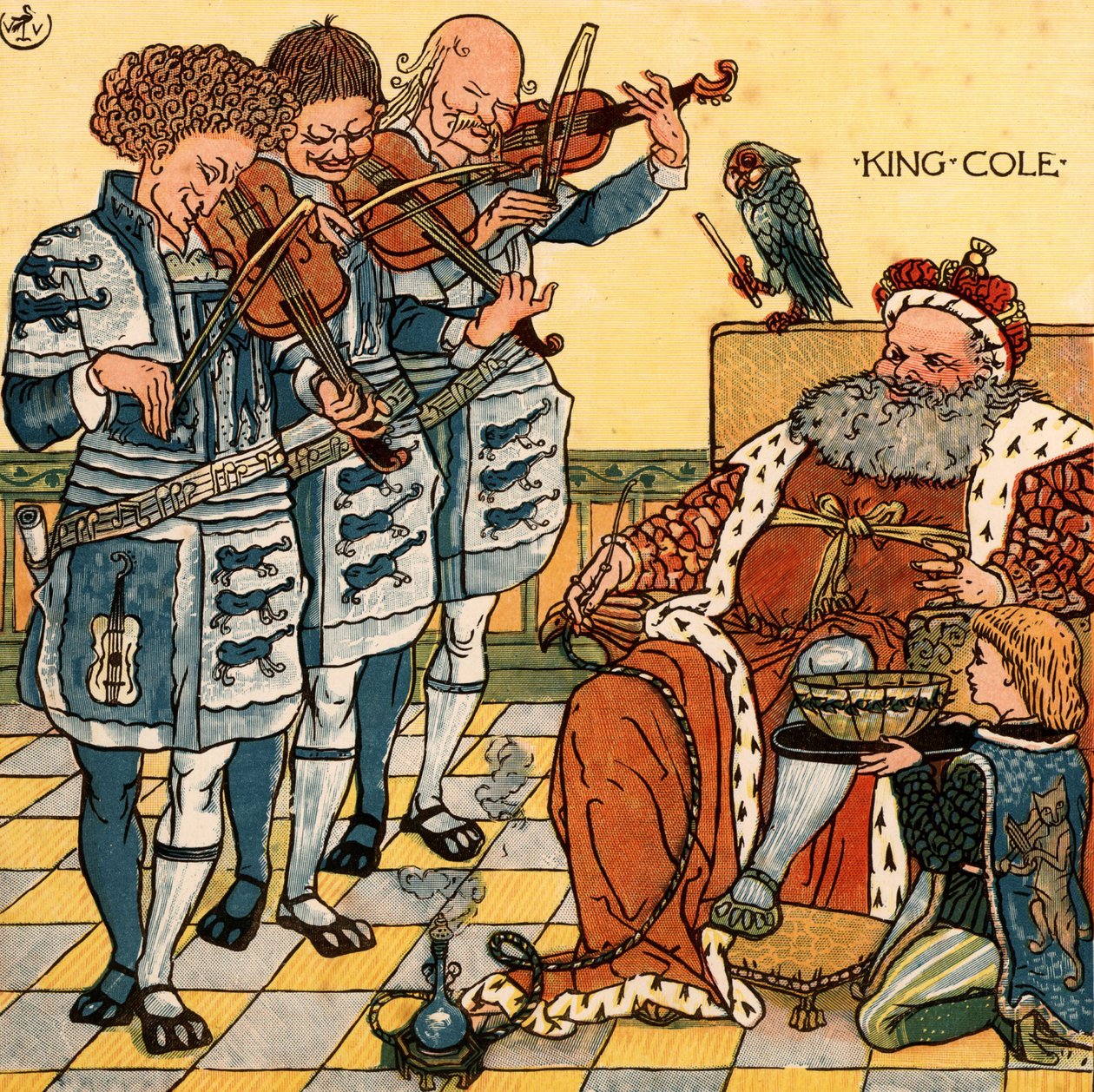 Walter Crane (1845-1915) av Walter Crane