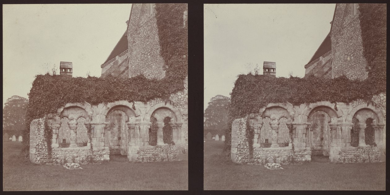 Boxgrove Priory, Boxgrove, Chichester, West Sussex, 1913. av Walter Edward Zehetmayr