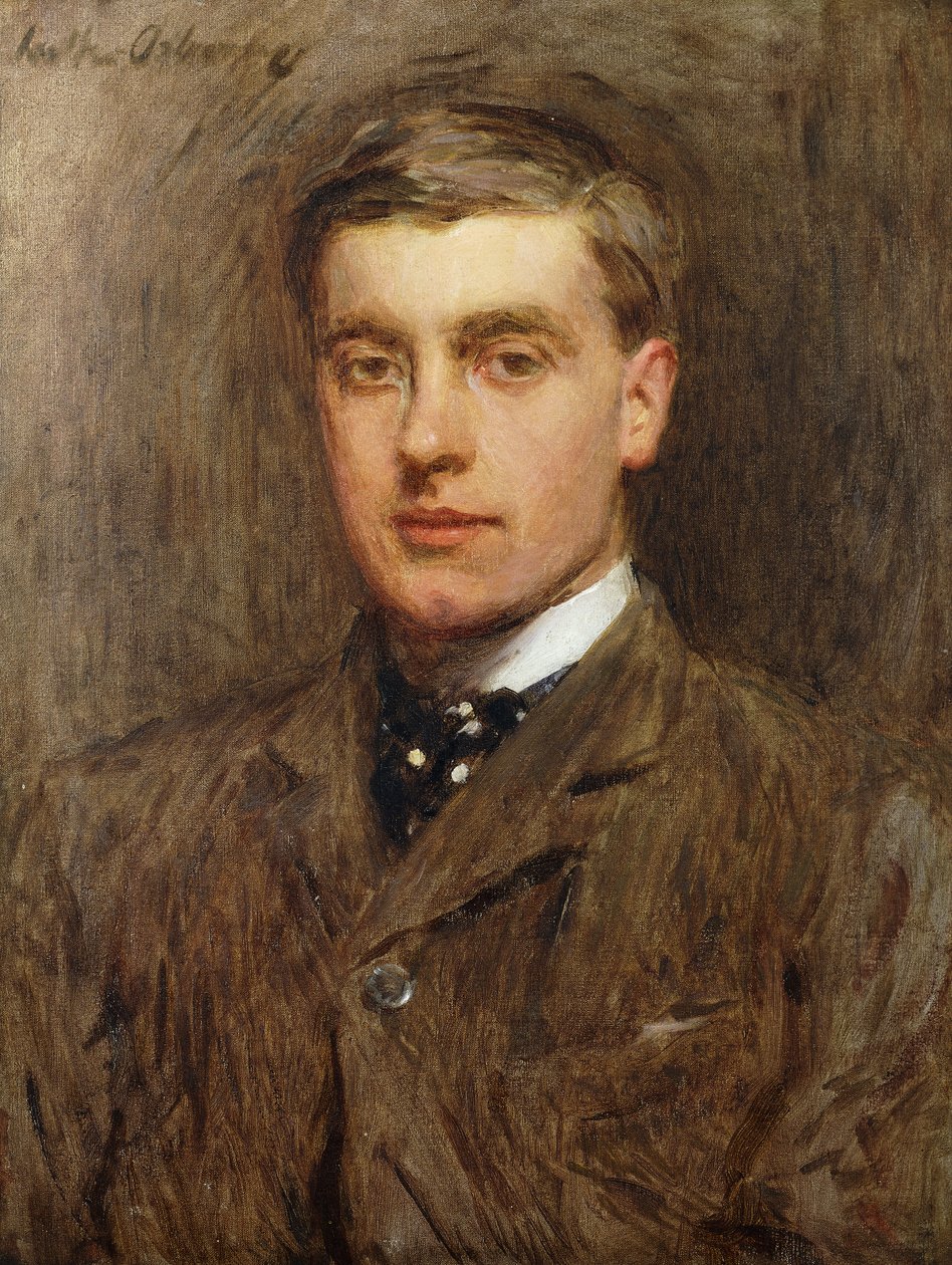 Porträtt av George Brook, av Walter Frederick Osborne