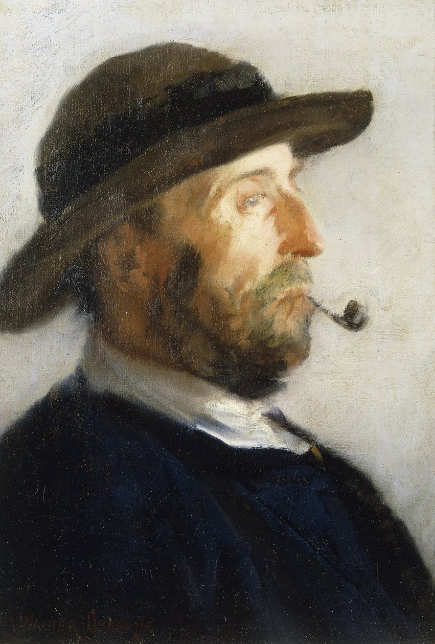 Porträtt av en konstnär, 1884 av Walter Frederick Osborne