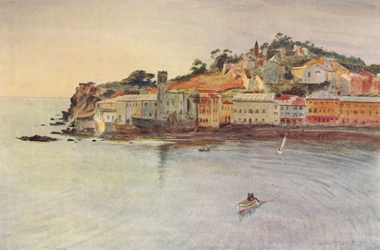 Halvön, Sestri Levante, c1910, 1912 av Walter Frederick Roofe Tyndale