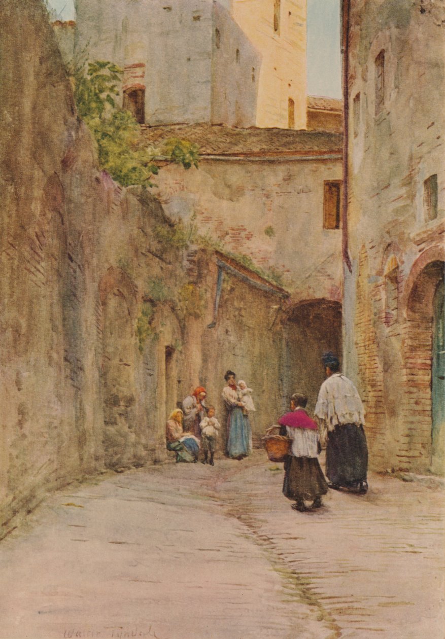 Husens välsignelse, c1910, 1912 av Walter Frederick Roofe Tyndale