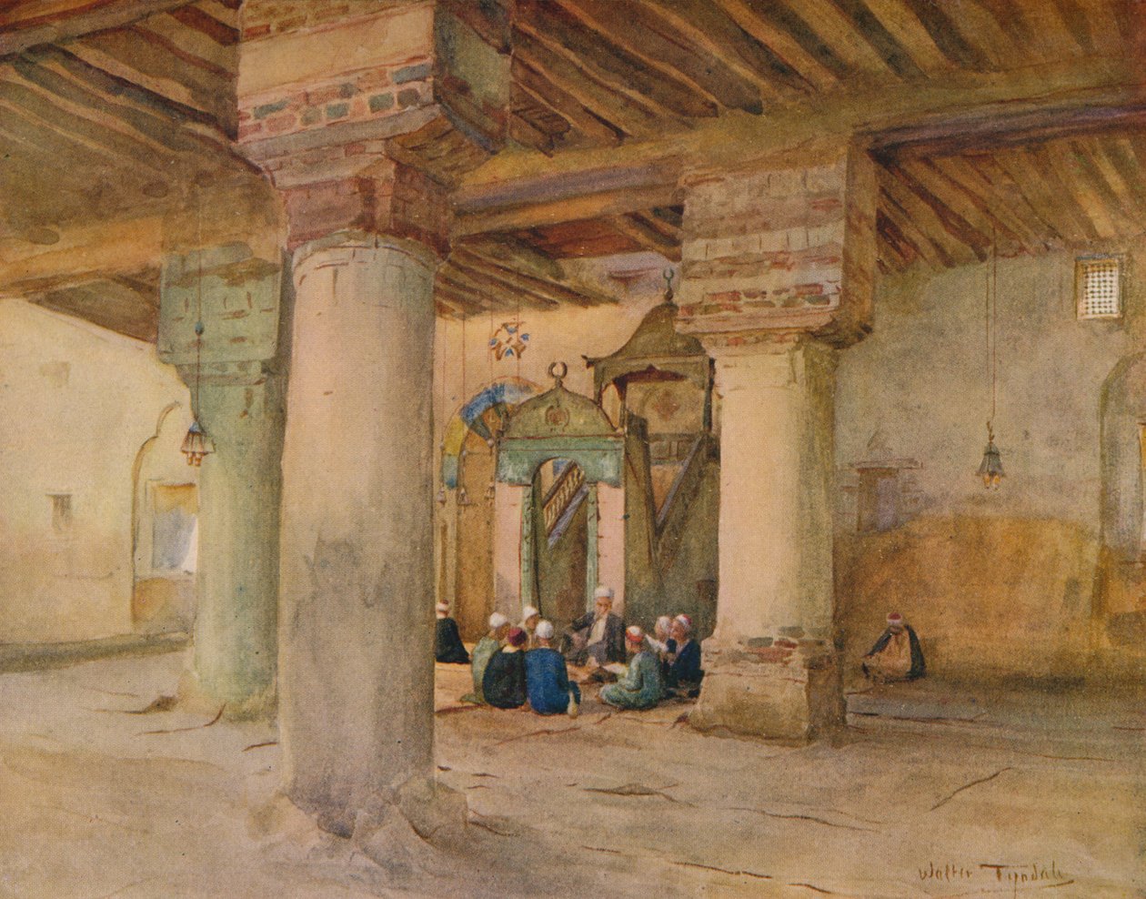 Moskén i Kosseir, c1905, 1912 av Walter Frederick Roofe Tyndale