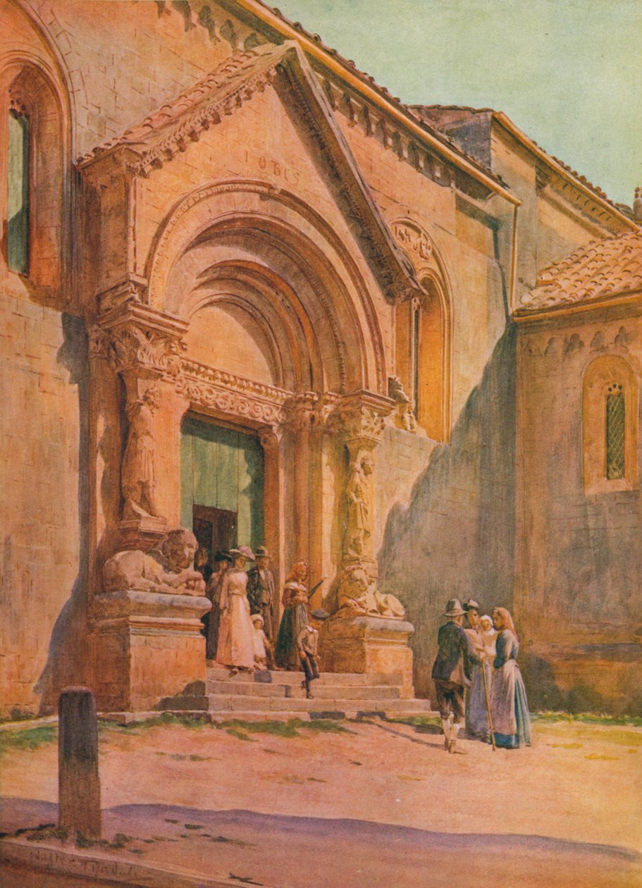 The Porch of the Piece i San Quirico D