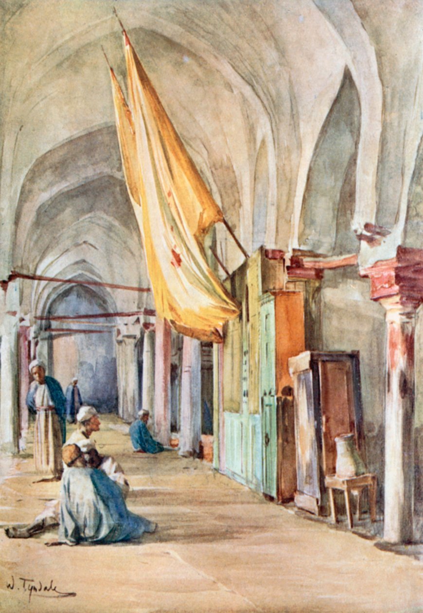 Sakhluns helgedom, Rosetta (färglitografi) av Walter Frederick Roofe Tyndale