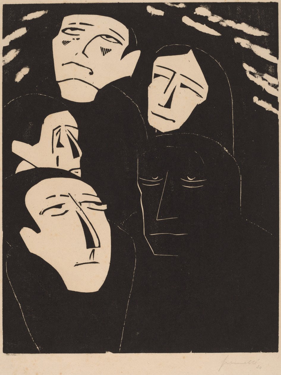 Avlyssning, 1919-1920. av Walter Gramatte