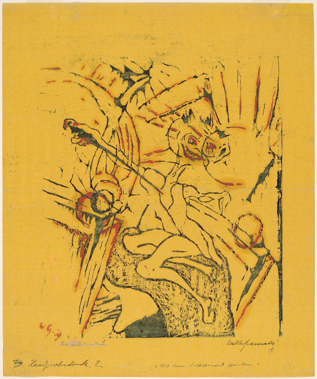 Leker med självmord Leker med självmord, 1919. av Walter Gramatte