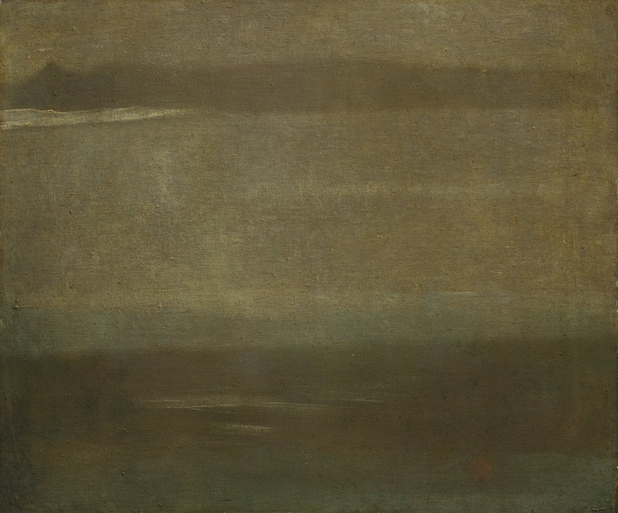 Grått och silver: A Nocturne, ca 1880-1900 (olja på duk) av Walter Greaves