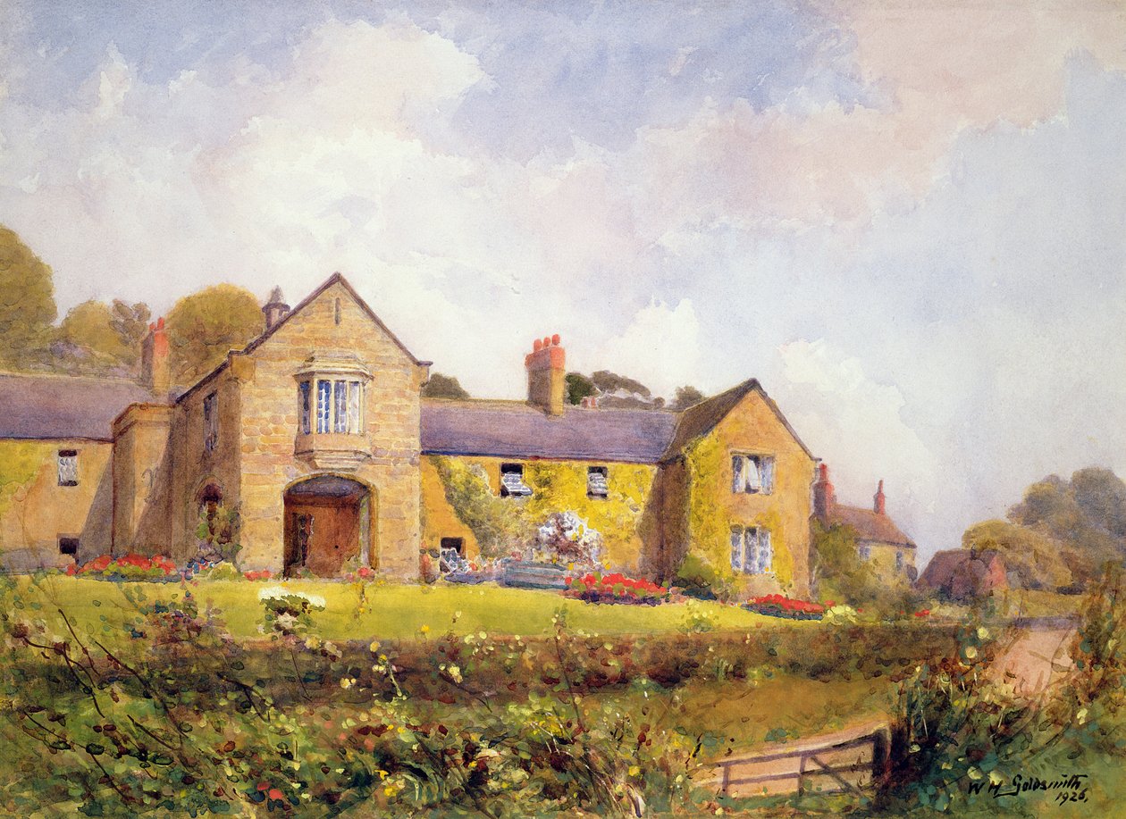 Ett hus på landet, 1926 av Walter H. Goldsmith