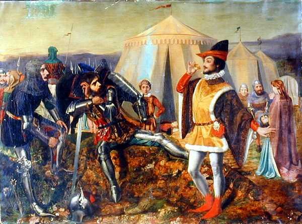 The Dauphin of France (olja på duk) av Walter Howell (attr. to) Deverell