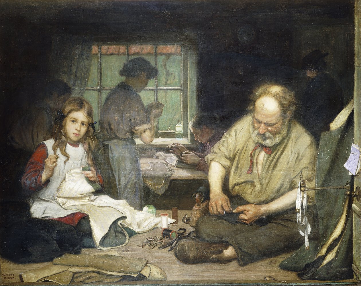 Stitch Stitch, hemmet för en skräddare i London av Walter J. Donne