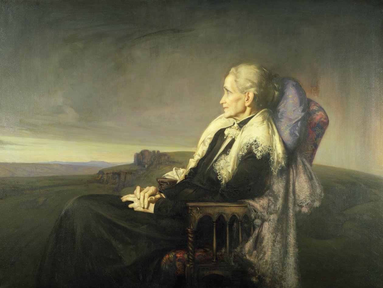 Porträtt av min mor av Walter Launt Palmer